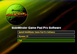 Microsoft Sidewinder Game Controller Software logo
