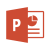 Microsoft PowerPoint 2013 logo